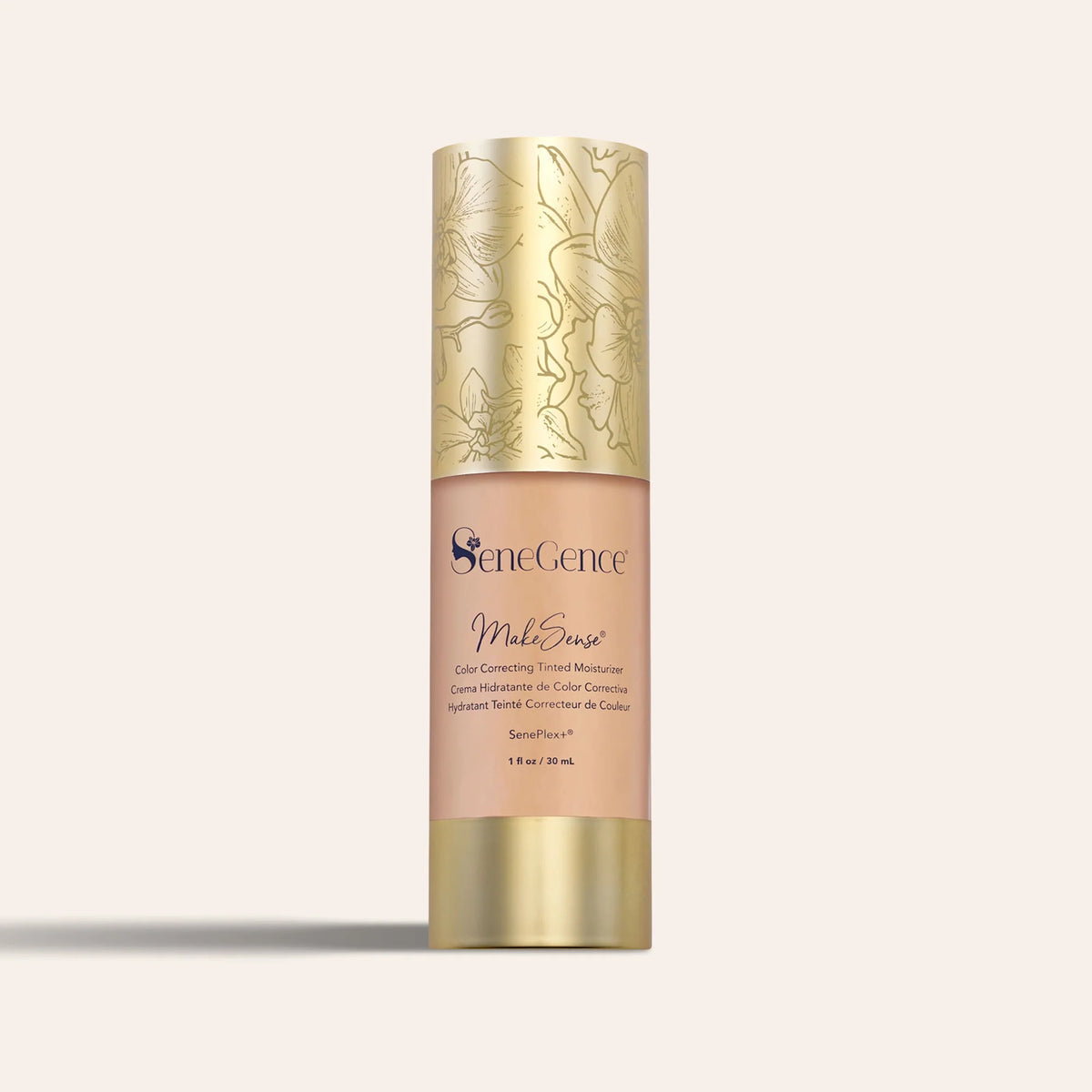 MakeSense Color Correcting Tinted Moisturizer product shade Light-Medium.