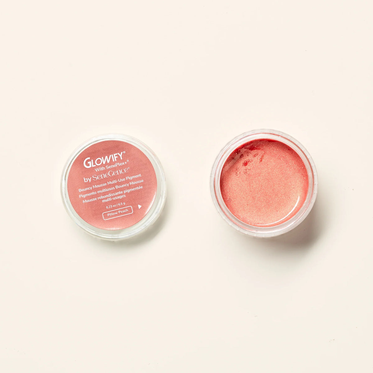 Bouncy Mousse Multi-Use Pigment product shade Pillow Peach.