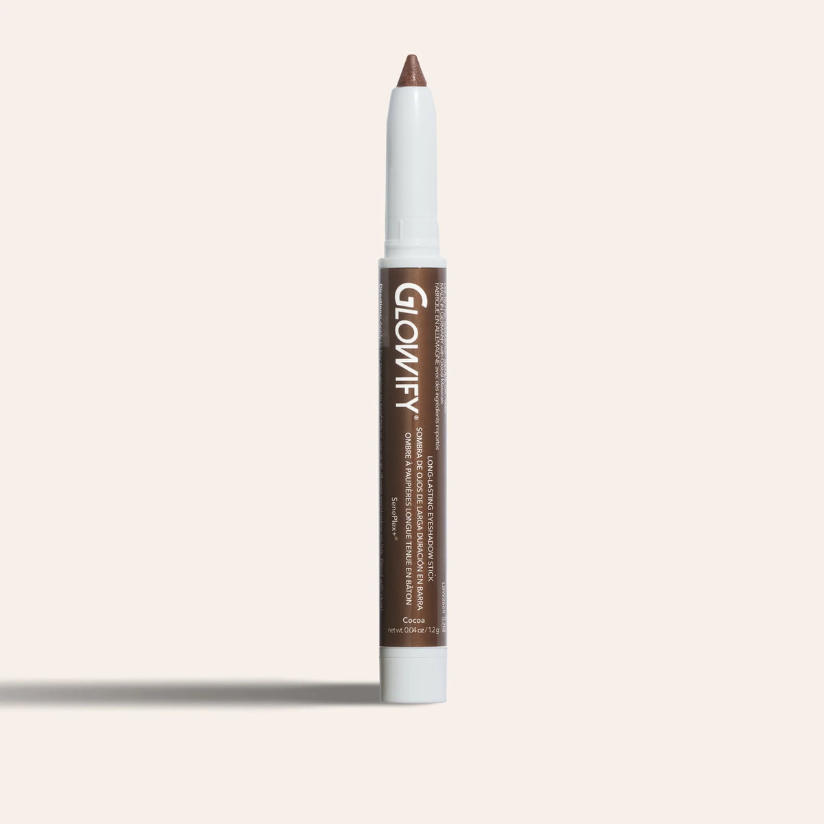 Glowify Long-Lasting Eyeshadow Stick product shade Cocoa.