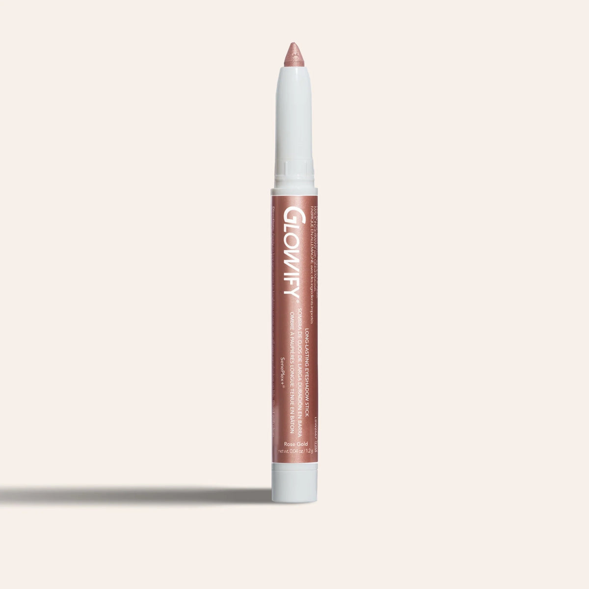 Glowify Long-Lasting Eyeshadow Stick product shade Rose Gold.